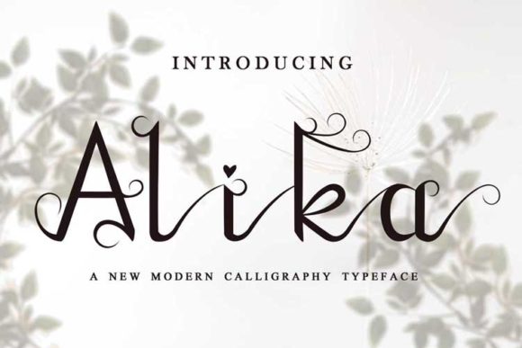 Alika Font Review: A Modern Script for Brand Identity