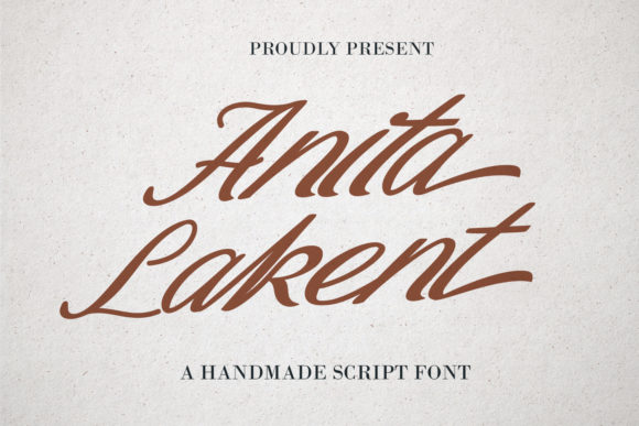 Anita Lakent: A Handwritten Typeface for Modern Web Design