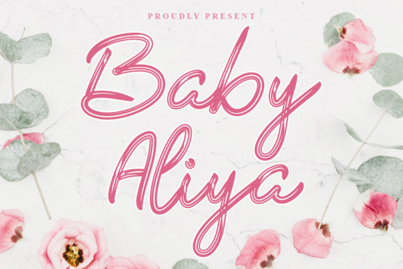 Baby Aliya: The Handwritten Font for Scroll-Stopping Marketing