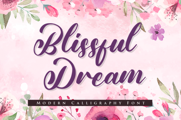 Blissful Dream: A Gentle Script Font for Web Design