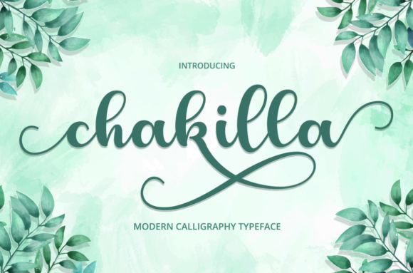 Chakilla: A Modern Handwritten Typeface for Web Design