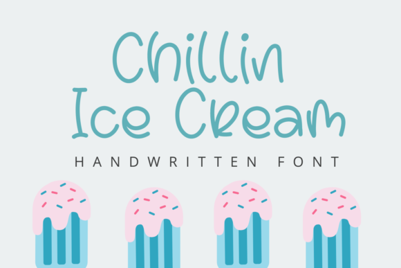 Chillin Ice Cream: A Designer's Take on Sweet Script