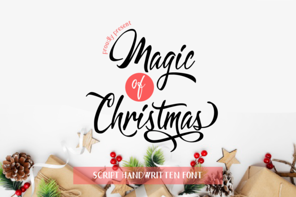 Designing with Magic of Christmas: A Handwritten Font for Digital Brands