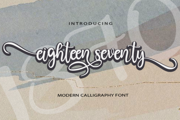 Eighteen Seventy Font Review: A Romantic Script for Web Design