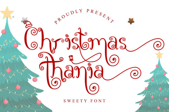 Elevate Your Brand with the Christmas Thania Typeface