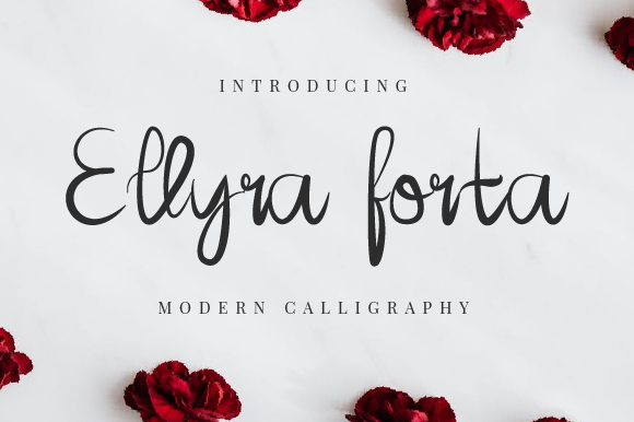Ellyra Forta: A Flowing Typeface for Editorial Design