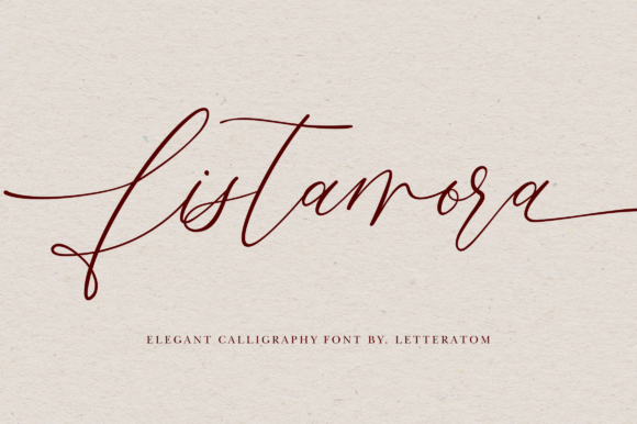 Fistamora: The Handwritten Font That Elevates Your Brand