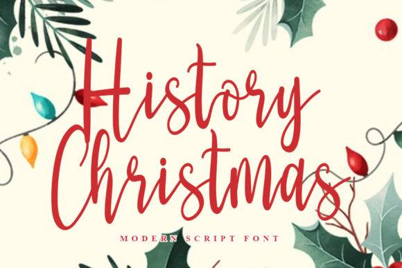 History Christmas Font: Elevating Web Design with Elegant Script
