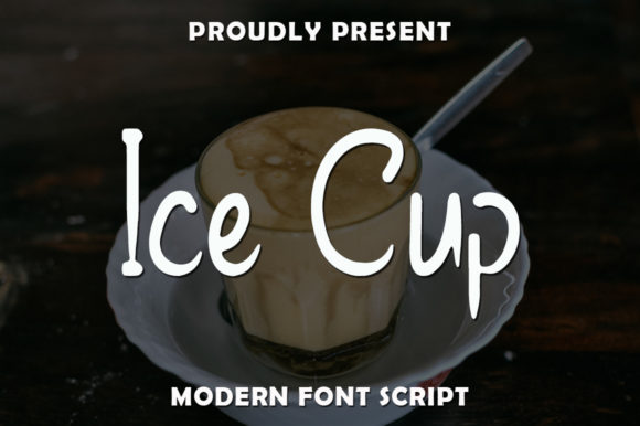 Ice Cup Font Review: A Handwritten Typeface for Editorial Design
