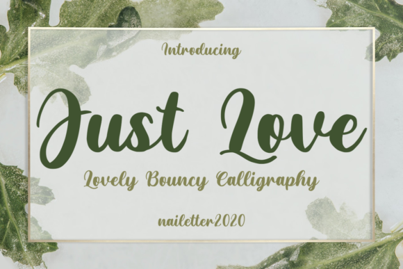 Just Love: The Typeface That Makes Small Brands Shine