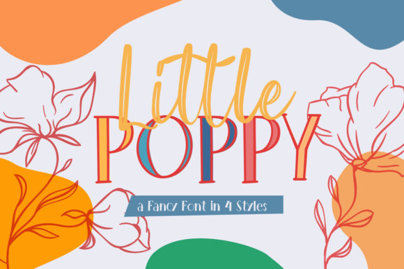 LittlePoppy Font: A Joyful Typeface for Handmade Brands