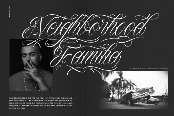 Neighborhood Font: A Delicate Script for Handmade Brands