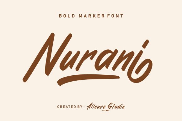 Nurani: A Friendly Handwritten Font for Modern Web Design