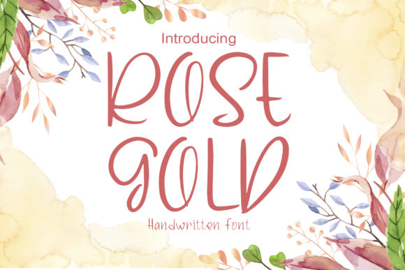 Rose Gold Font: Elevate Your Brand's Visual Identity