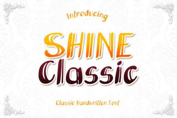 Shine Classic: The Perfect Handwritten Font for Crafters