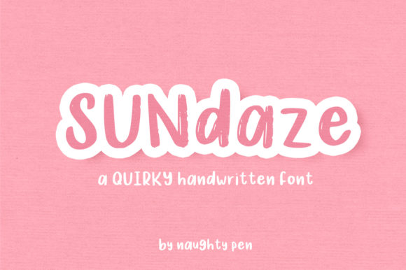 Sundaze Font Review: A Quirky Handwritten Typeface for Branding