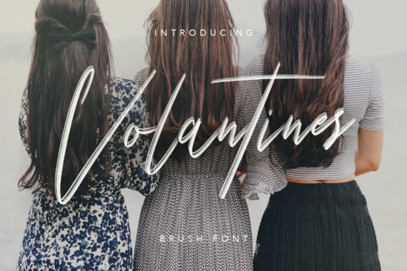 Volantines: A Handwritten Font for Crafters & Sellers