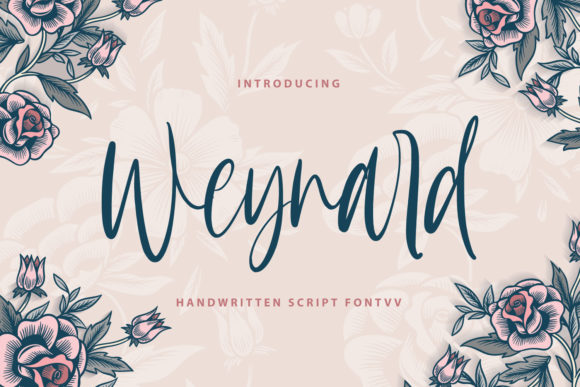 Weynard: The Handwritten Font Your Craft Business Needs