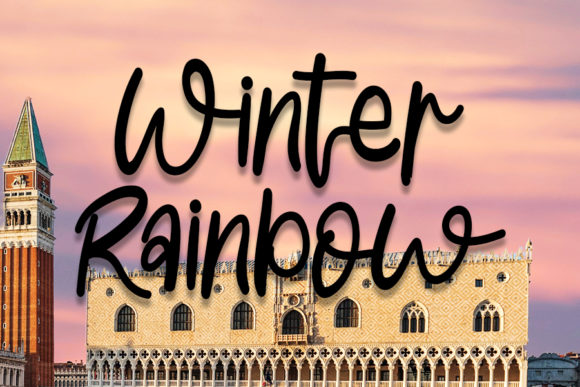 Winter Rainbow Font: A Simple Upgrade for Your Brand